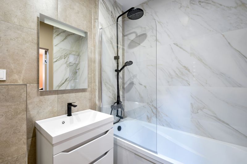 Bathroom with Accent Tiles